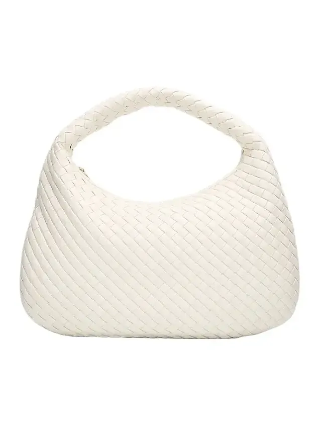 Women's Veneta Padded Intrecciato-Leather Shoulder Bag