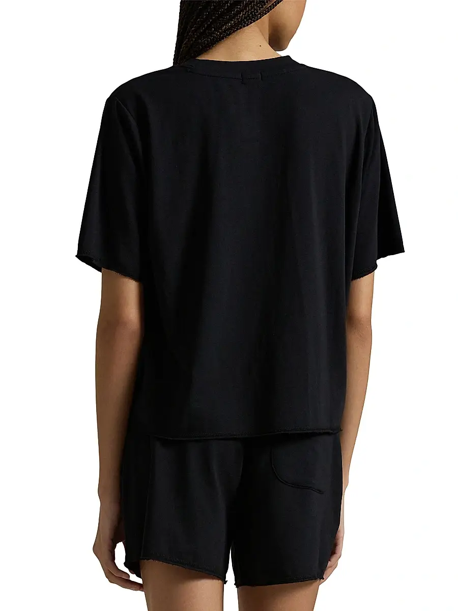 Polo Ralph Lauren Women's Club Terry 2-Piece Short-Sleeve Pajama Set | Thumbnail 4 Polo Ralph Lauren Women's Club Terry 2-Piece Short-Sleeve Pajama Set | Thumbnail 4