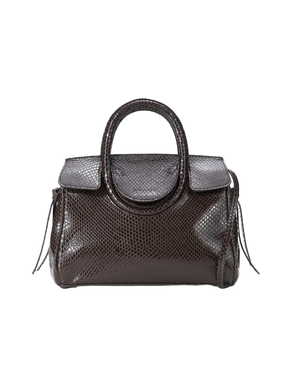 Women's Maude Mini Snakeskin Embossed Carryall Bag