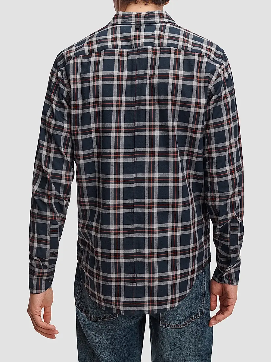 rag & bone Men's Tomlin Plaid Cotton Flannel Shirt | Thumbnail 3 rag & bone Men's Tomlin Plaid Cotton Flannel Shirt | Thumbnail 3