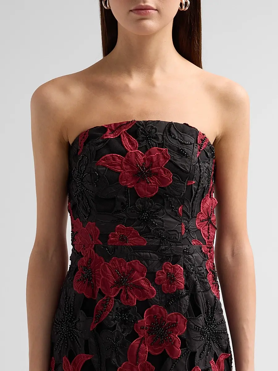 Milly Women's Orion Grand Floral Lace Maxi Dress | Thumbnail 5 Milly Women's Orion Grand Floral Lace Maxi Dress | Thumbnail 5