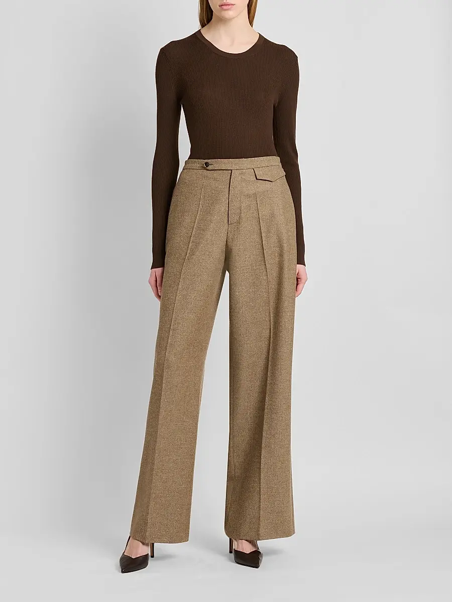 Kiton Women's Fitted Wool Sweater | Thumbnail 2