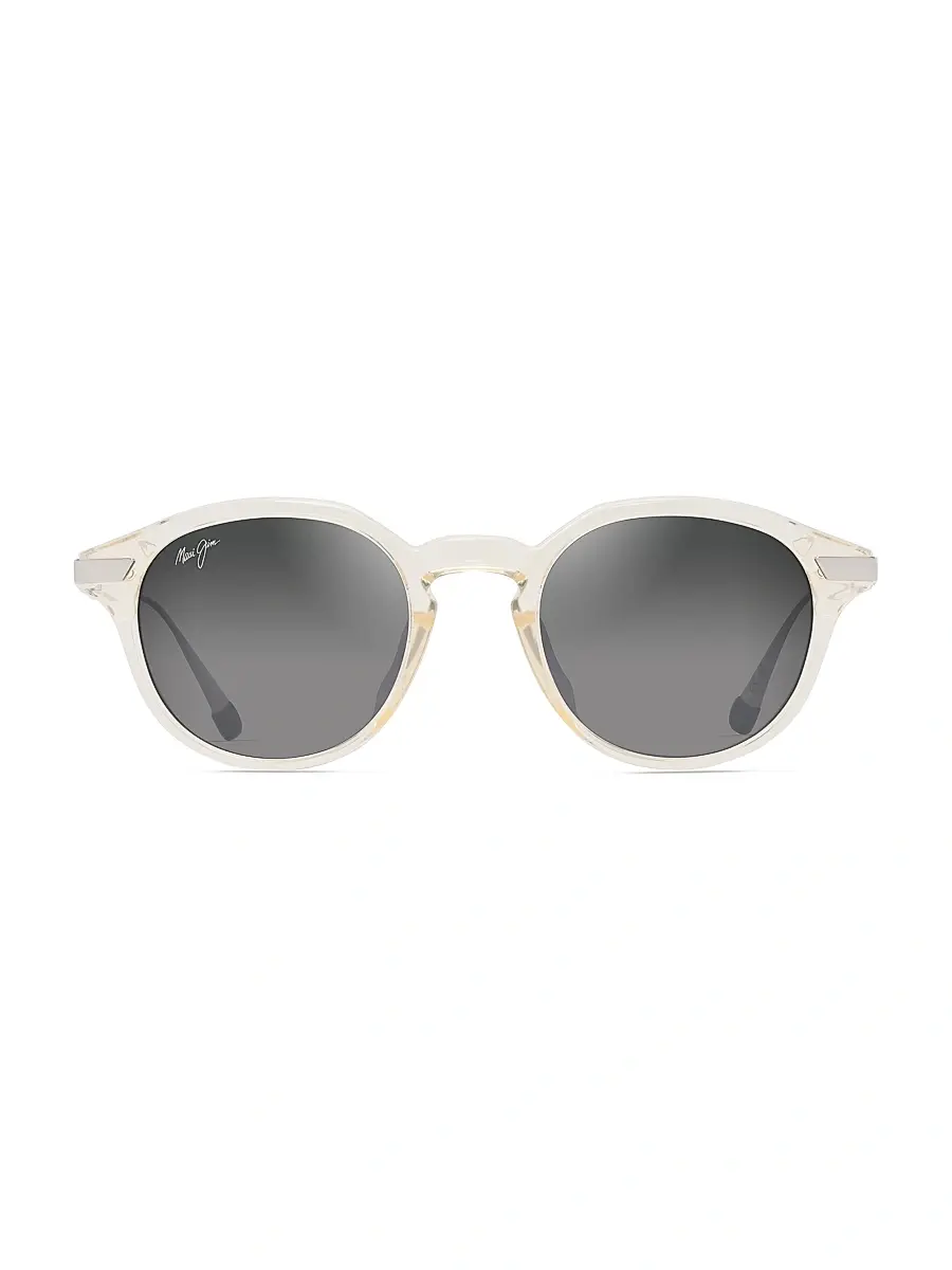 Maui Jim Men's Momi 49MM Round Sunglasses | Image 1 Maui Jim Men's Momi 49MM Round Sunglasses | Image 1