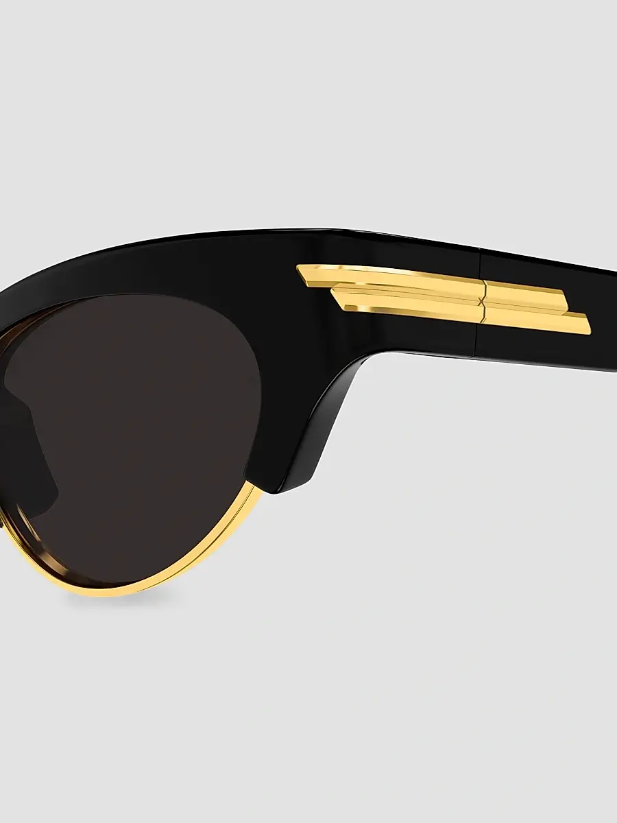 Bottega Veneta Women's Bold Ribbon 52MM Cat-Eye Sunglasses | Thumbnail 3 Bottega Veneta Women's Bold Ribbon 52MM Cat-Eye Sunglasses | Thumbnail 3