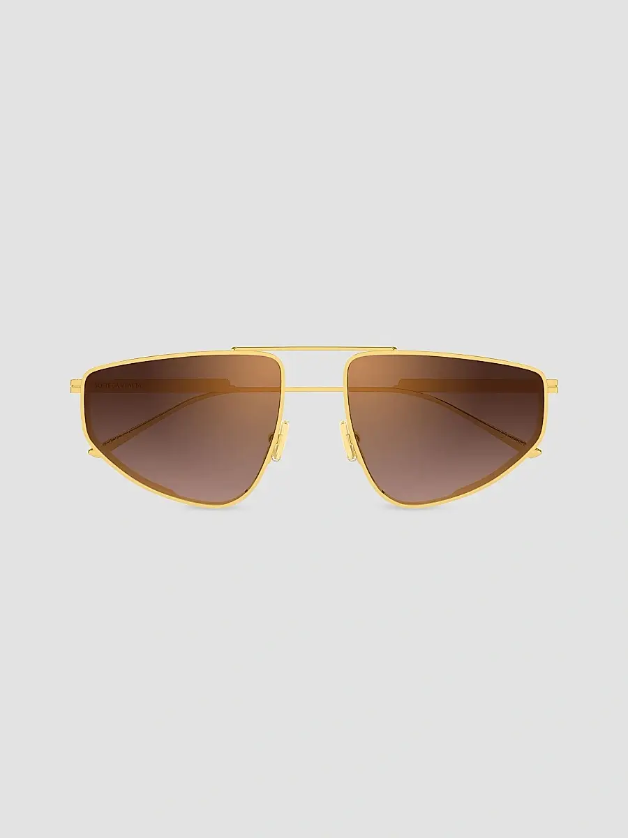 Bottega Veneta Women's Light Ribbon 59MM Geometric Sunglasses | Thumbnail 2 Bottega Veneta Women's Light Ribbon 59MM Geometric Sunglasses | Thumbnail 2