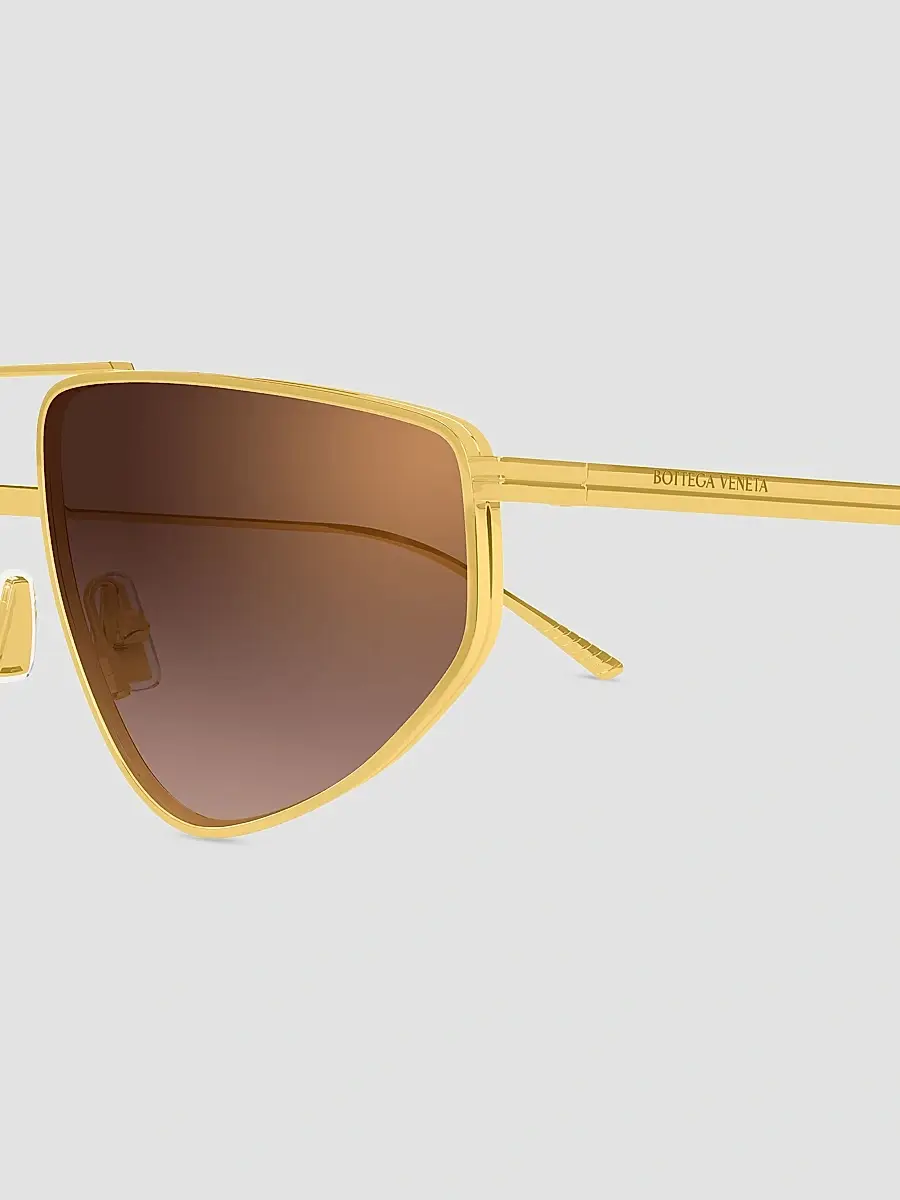 Bottega Veneta Women's Light Ribbon 59MM Geometric Sunglasses | Thumbnail 3 Bottega Veneta Women's Light Ribbon 59MM Geometric Sunglasses | Thumbnail 3