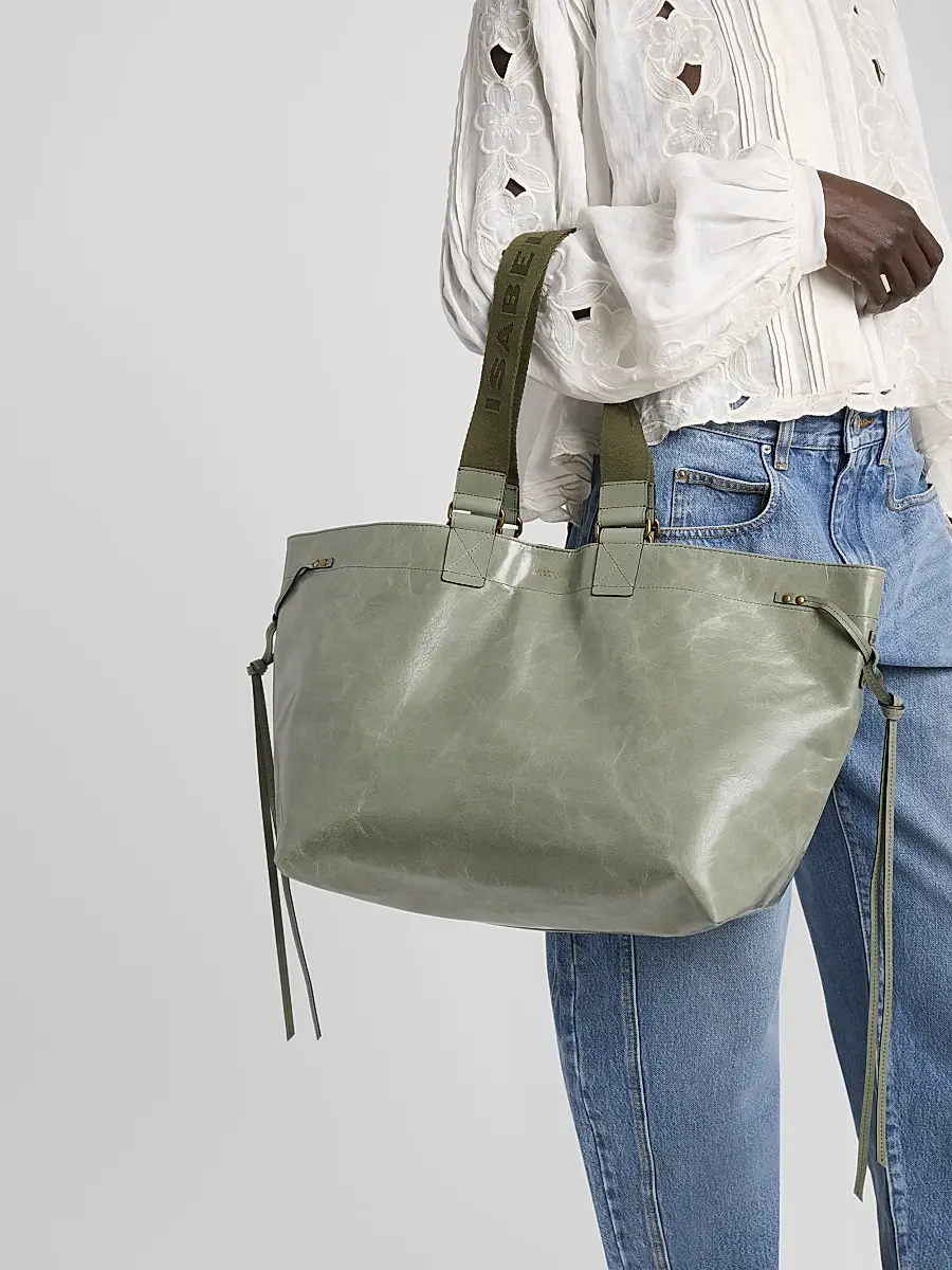 Isabel Marant Women's Wardy Leather Tote | Thumbnail 2