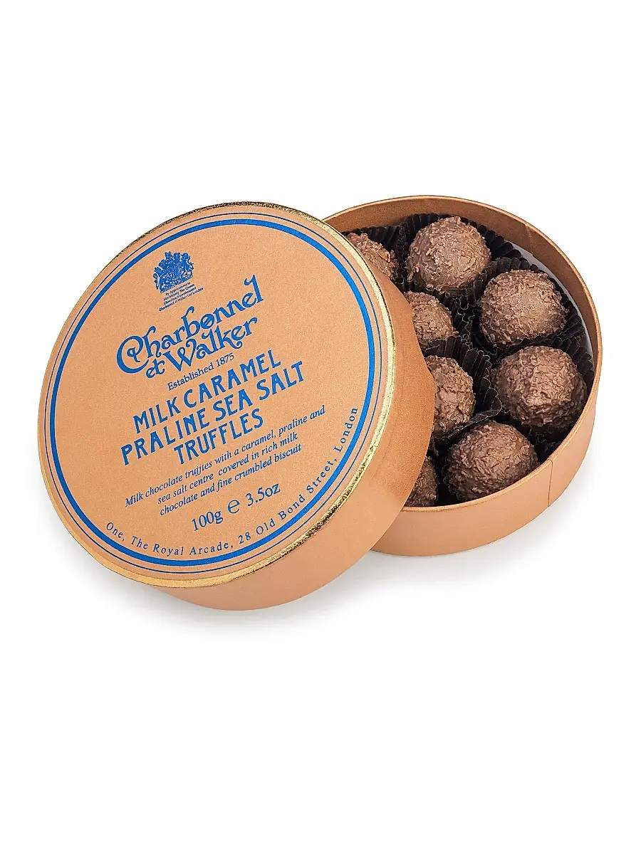 Charbonnel Et Walker Milk Caramel Sea Salt Praline Truffles