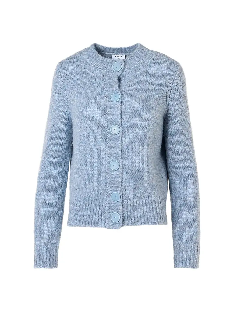 Akris punto Women's Fluffy Alpaca-Blend Cardigan