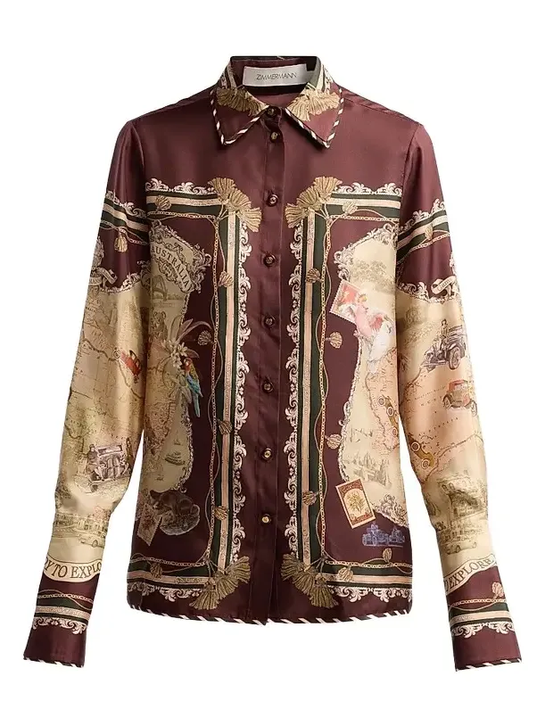 Women's Valiant Silk Twill Shirt