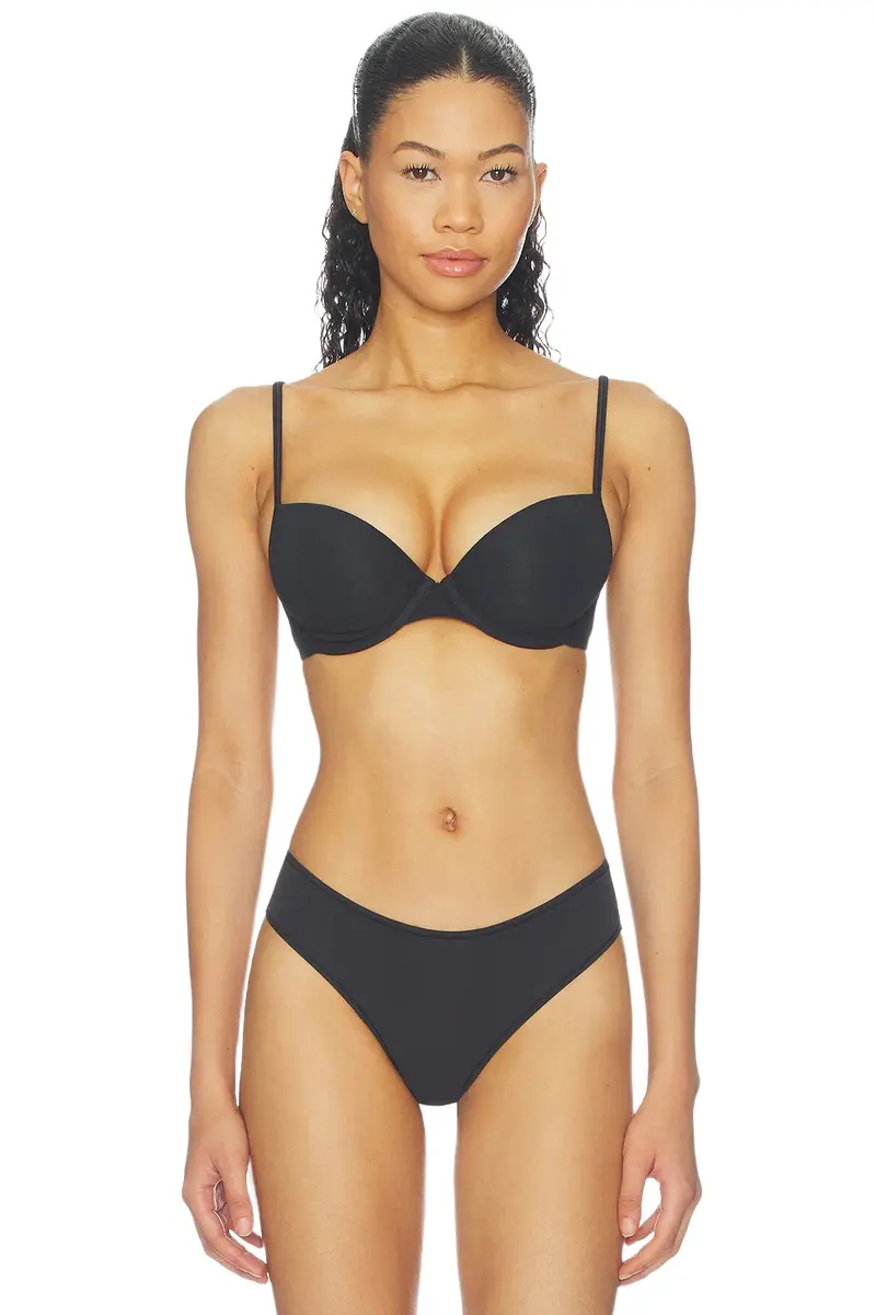 Skims Everybody Cotton Lightly Lined Demi Bra