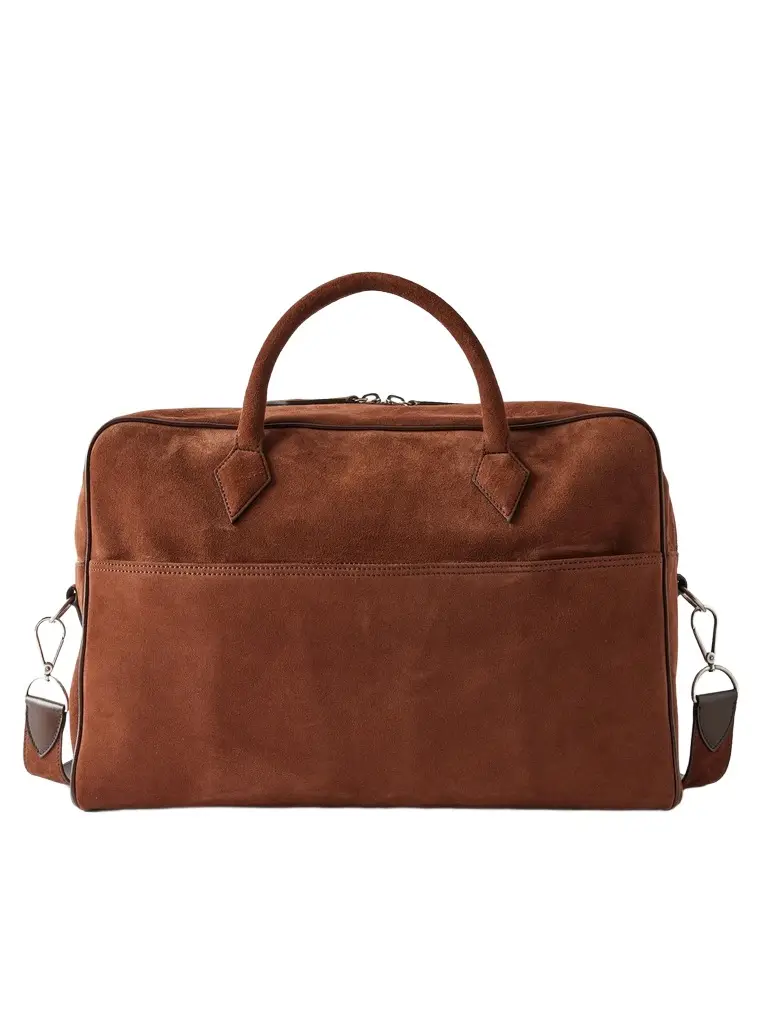 Métier Closer Two Day Suede Weekend Bag - Men | Image 1 Métier Closer Two Day Suede Weekend Bag - Men | Image 1