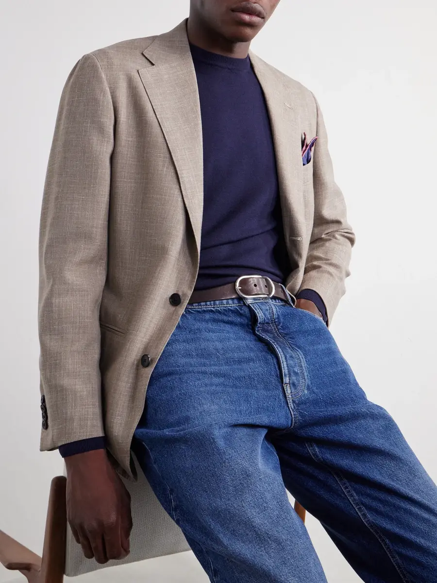 Canali Wool Sweater - Men | Thumbnail 5 Canali Wool Sweater - Men | Thumbnail 5