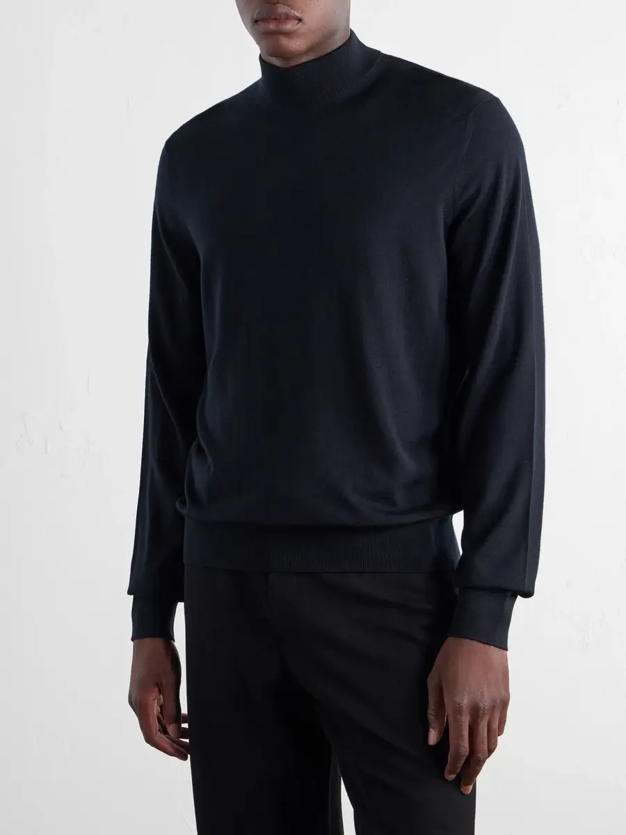 Tom Ford Wool Rollneck Sweater - Men | Thumbnail 3 Tom Ford Wool Rollneck Sweater - Men | Thumbnail 3