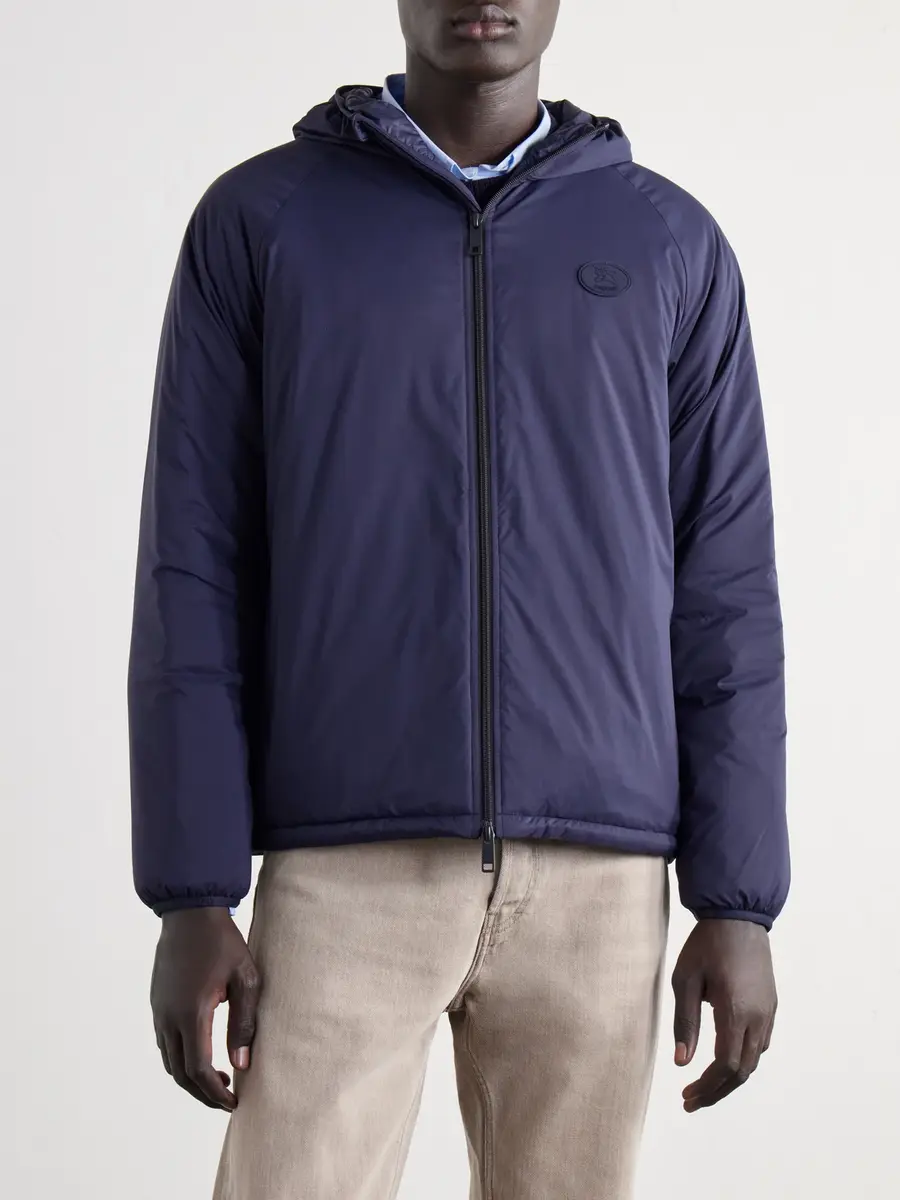 Burberry Logo-Appliquéd Shell Hooded Jacket - Men | Thumbnail 3 Burberry Logo-Appliquéd Shell Hooded Jacket - Men | Thumbnail 3