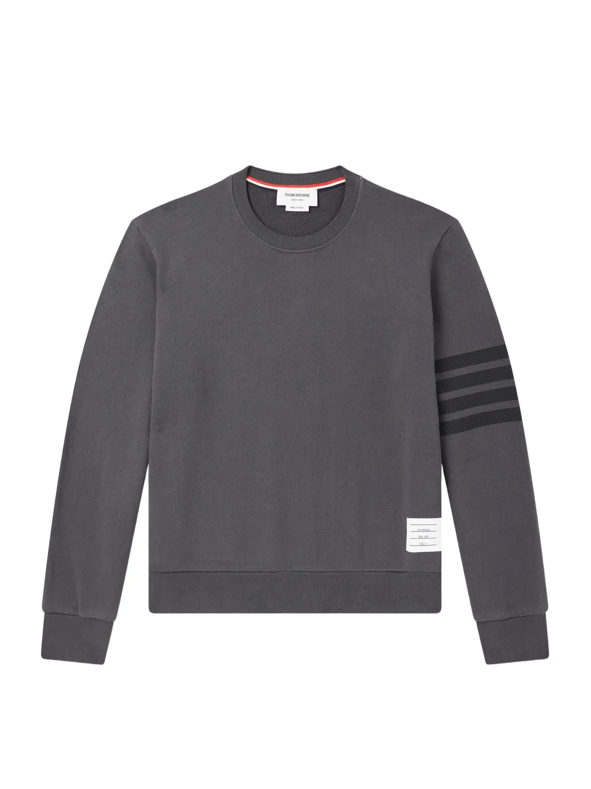 4-Bar Stripe Cotton-Jersey Sweatshirt - Men 4-Bar Stripe Cotton-Jersey Sweatshirt - Men