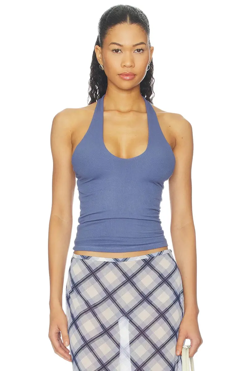 Michael Lauren Mills Halter Top