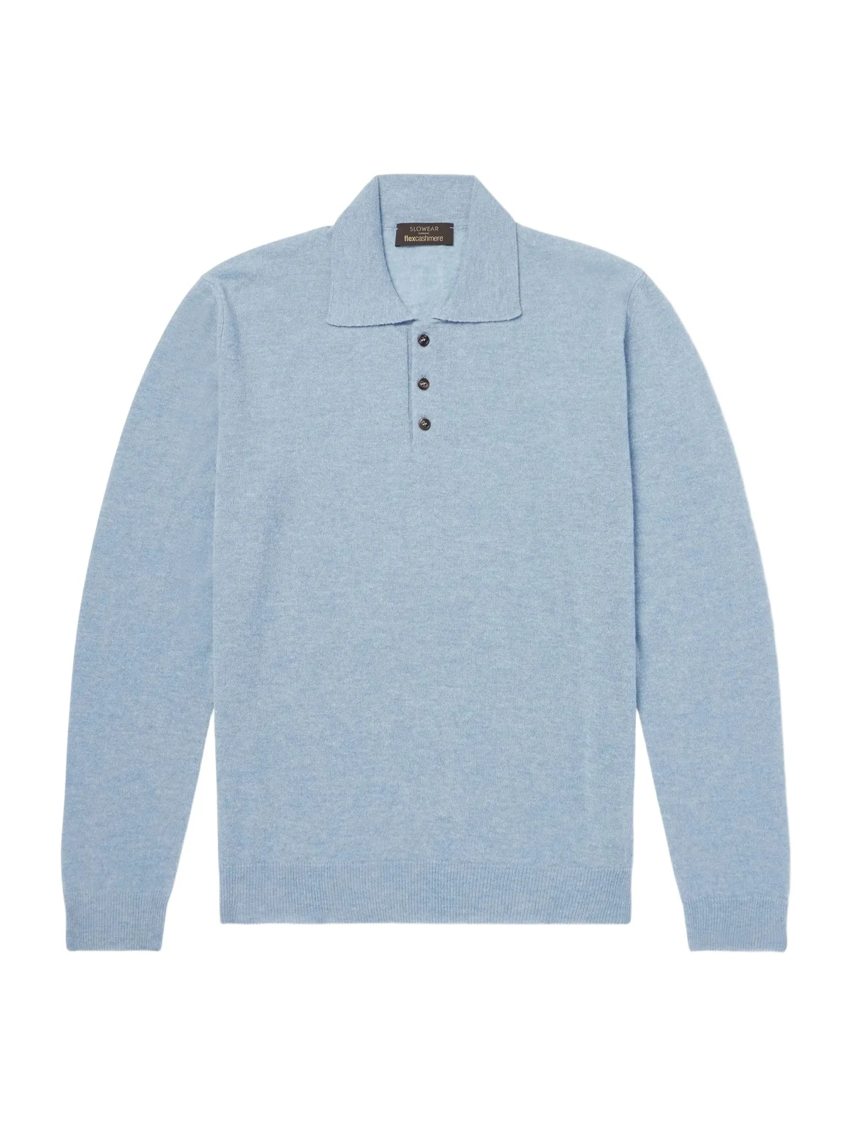 Slowear Zanone Cashmere-Blend Polo Sweater - Men