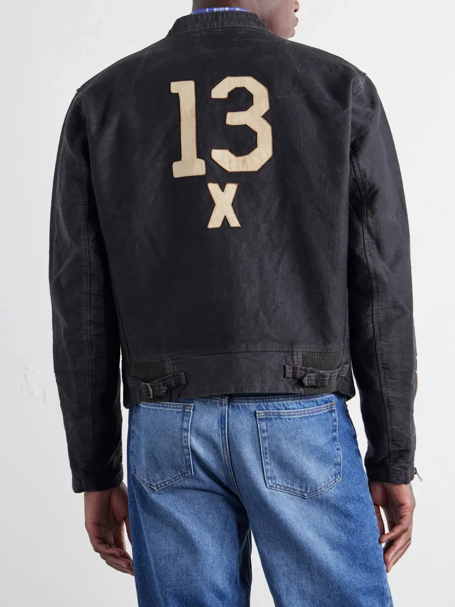 RRL Logo-Embroidered Cotton Bomber Jacket - Men | Thumbnail 4 RRL Logo-Embroidered Cotton Bomber Jacket - Men | Thumbnail 4