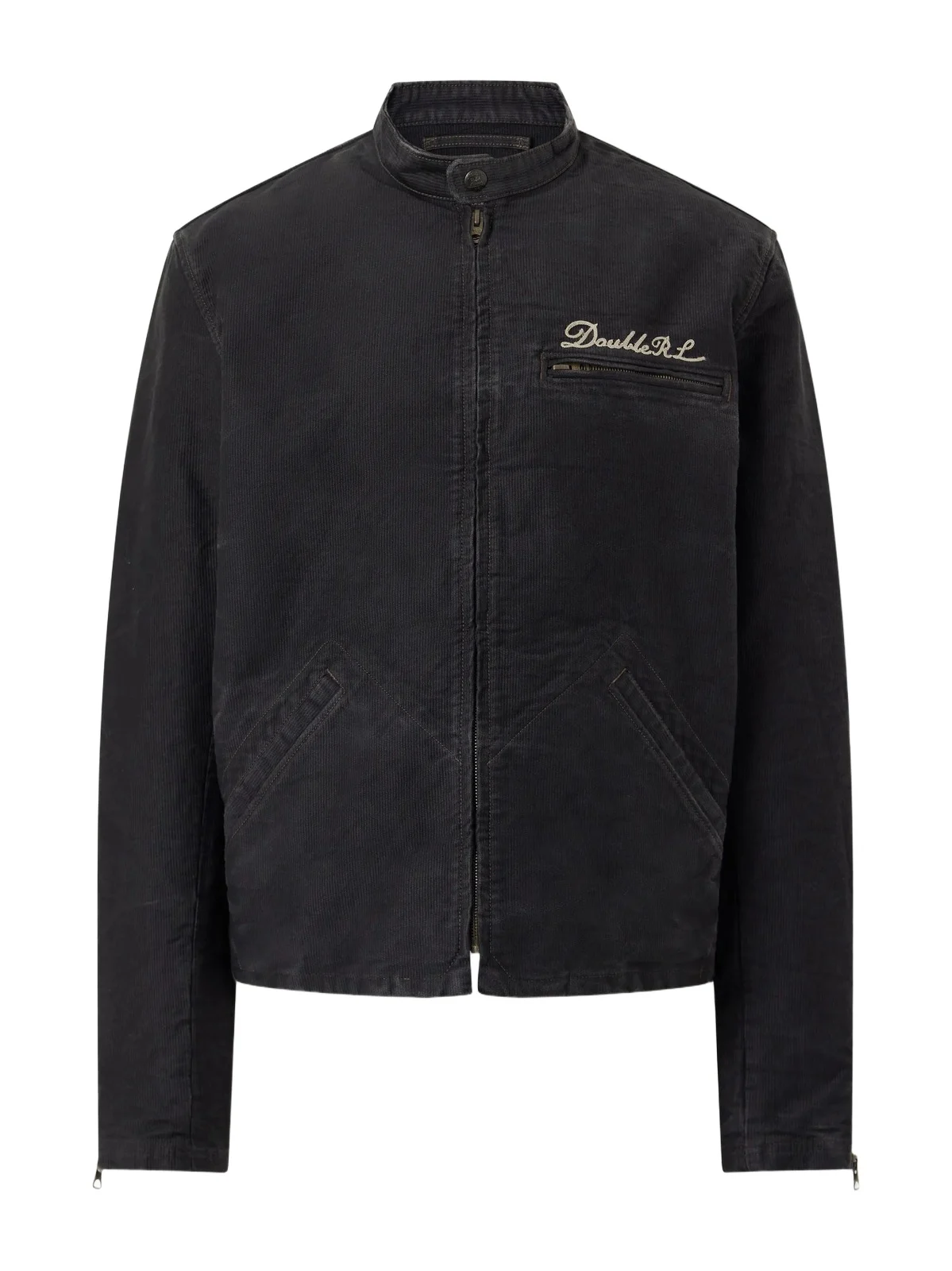 Logo-Embroidered Cotton Bomber Jacket - Men Logo-Embroidered Cotton Bomber Jacket - Men