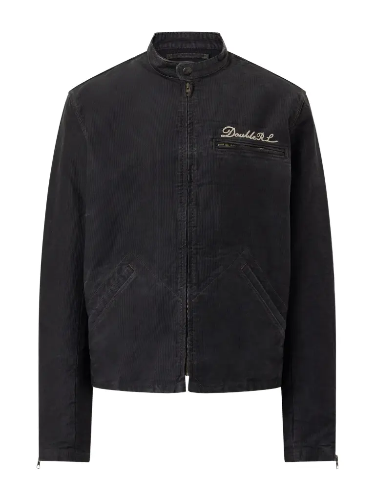 RRL Logo-Embroidered Cotton Bomber Jacket - Men | Image 1 RRL Logo-Embroidered Cotton Bomber Jacket - Men | Image 1