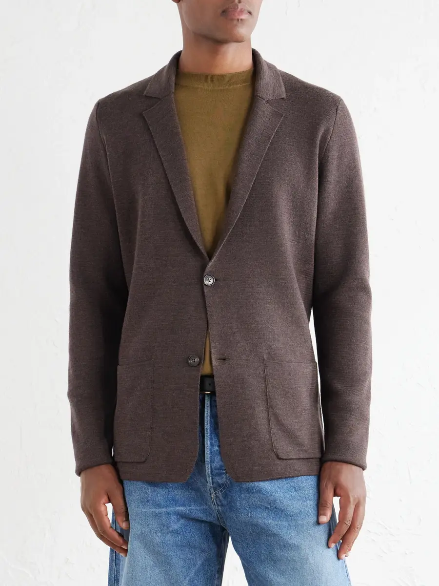 Slowear Zanone Merino Wool Blazer - Men | Thumbnail 3 Slowear Zanone Merino Wool Blazer - Men | Thumbnail 3