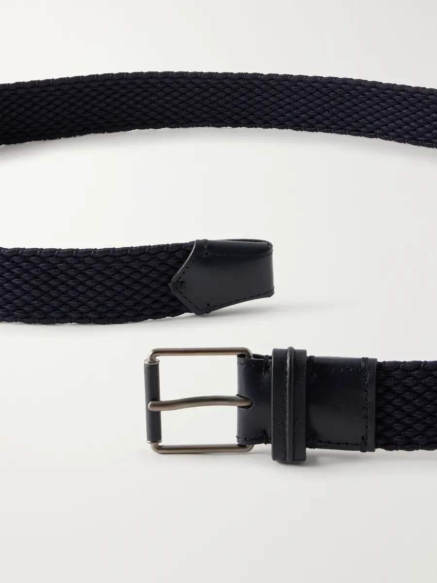 Zegna 3cm Woven Belt - Men | Thumbnail 3 Zegna 3cm Woven Belt - Men | Thumbnail 3