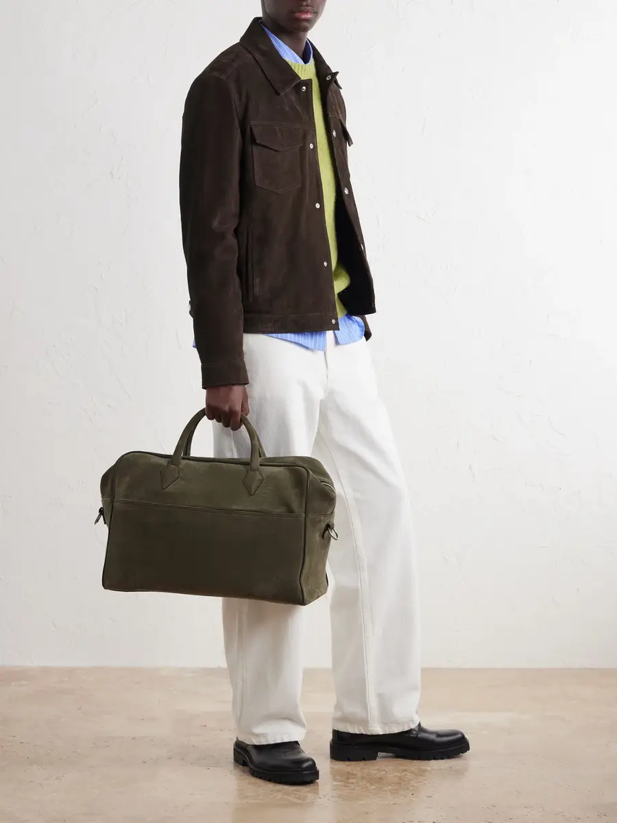 Métier Closer Two Day Suede Weekend Bag - Men | Thumbnail 2