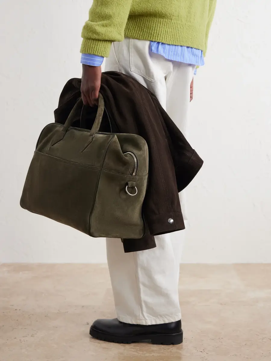 Métier Closer Two Day Suede Weekend Bag - Men | Thumbnail 3