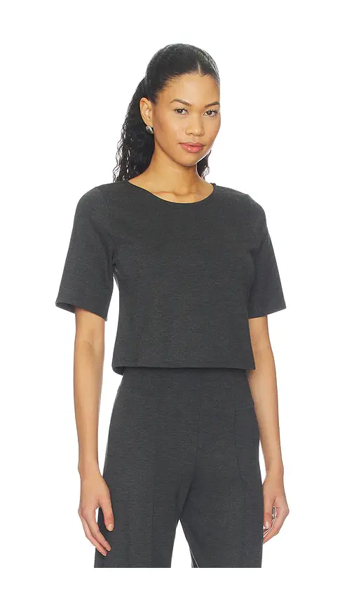 Ripley Rader Ponte Knit Short Sleeve Top | Thumbnail 2 Ripley Rader Ponte Knit Short Sleeve Top | Thumbnail 2
