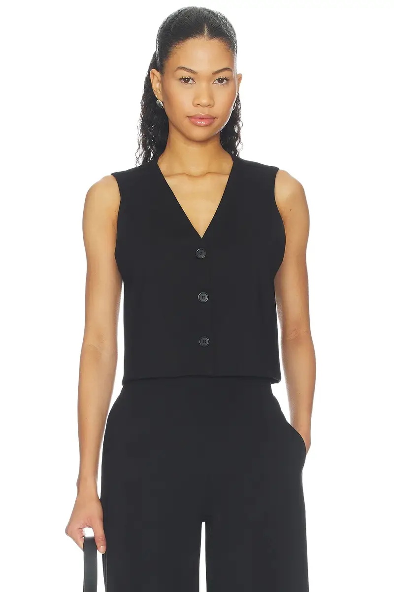 Ponte Knit Vest Ponte Knit Vest
