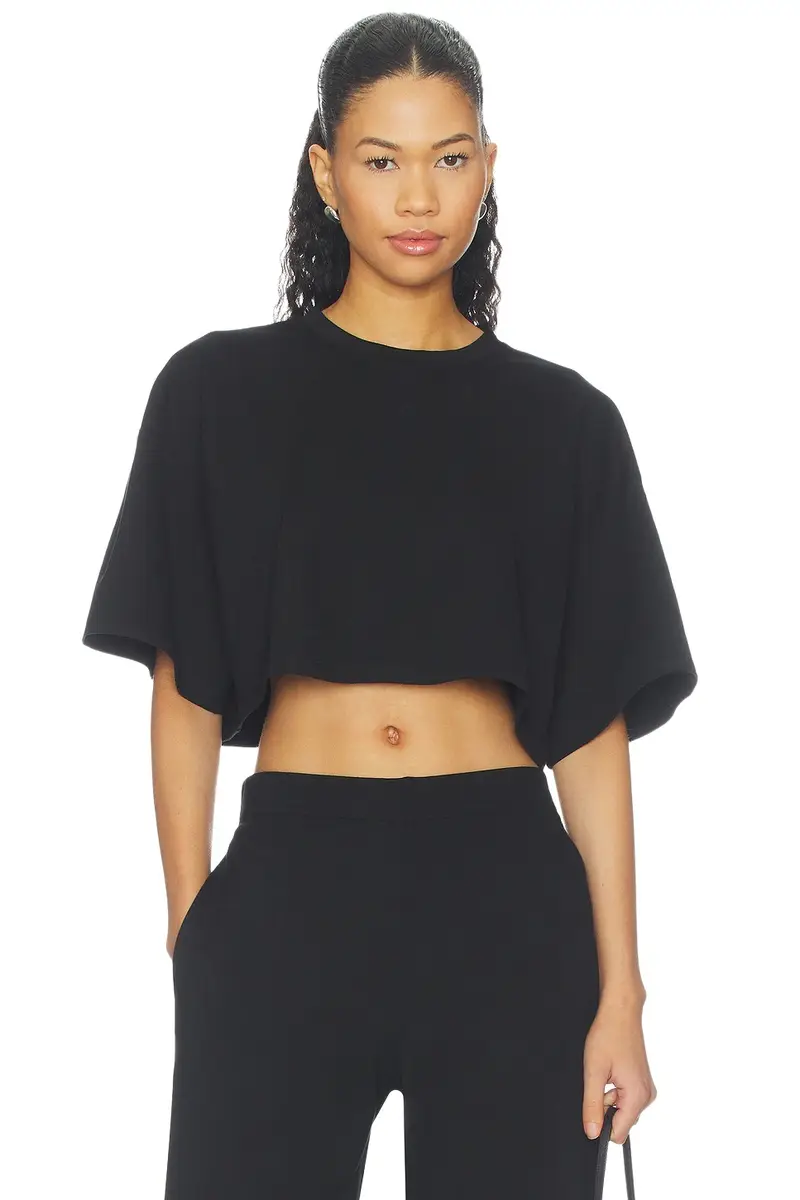 Ponte Knit Crop Top Ponte Knit Crop Top