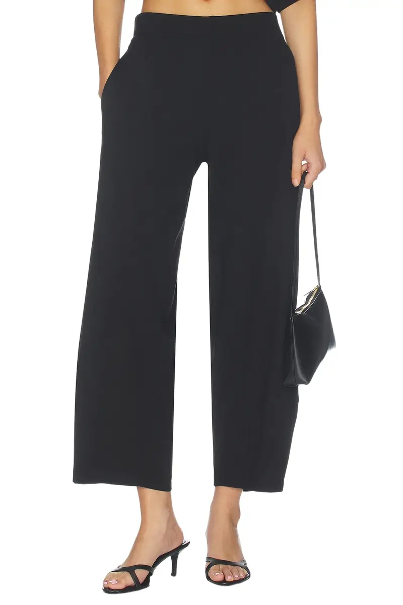 Ponte Knit Barrel Pant Ponte Knit Barrel Pant