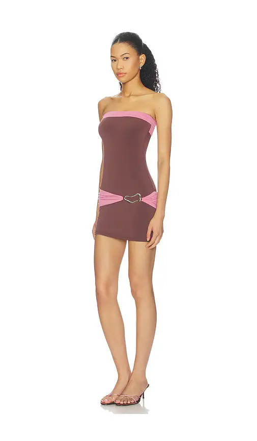 Tiger Mist Eos Colourblock Mini Dress | Thumbnail 2 Tiger Mist Eos Colourblock Mini Dress | Thumbnail 2