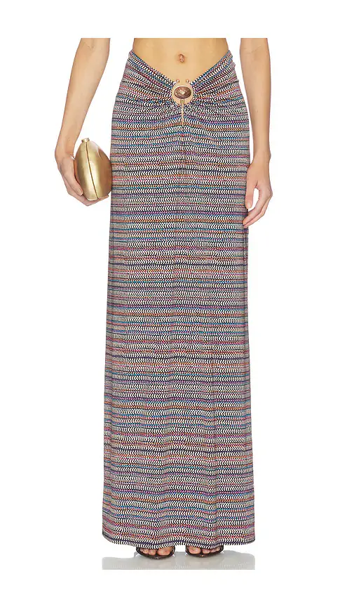 AFRM Carr Shiny Knit Skirt | Image 1 AFRM Carr Shiny Knit Skirt | Image 1