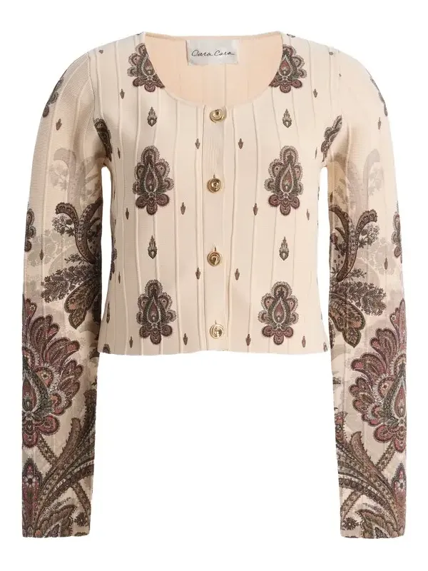 Rose Knit Cardigan