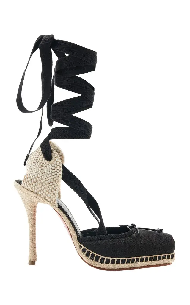 Cassiadrilla 100mm Linen Espadrille Pumps Cassiadrilla 100mm Linen Espadrille Pumps