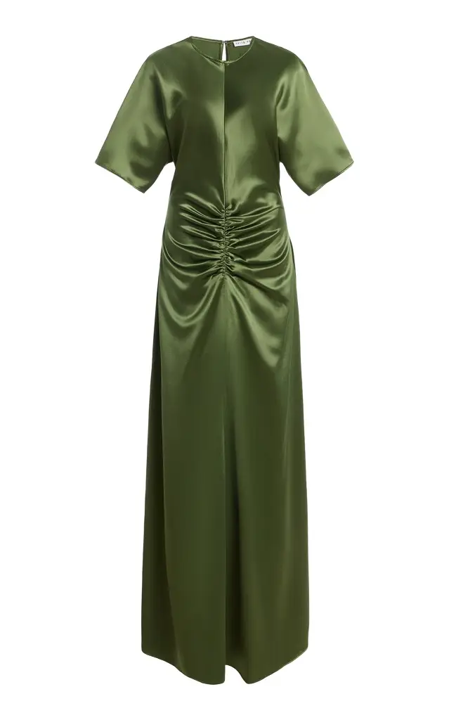 Third Form Anchored Satin Maxi Dress