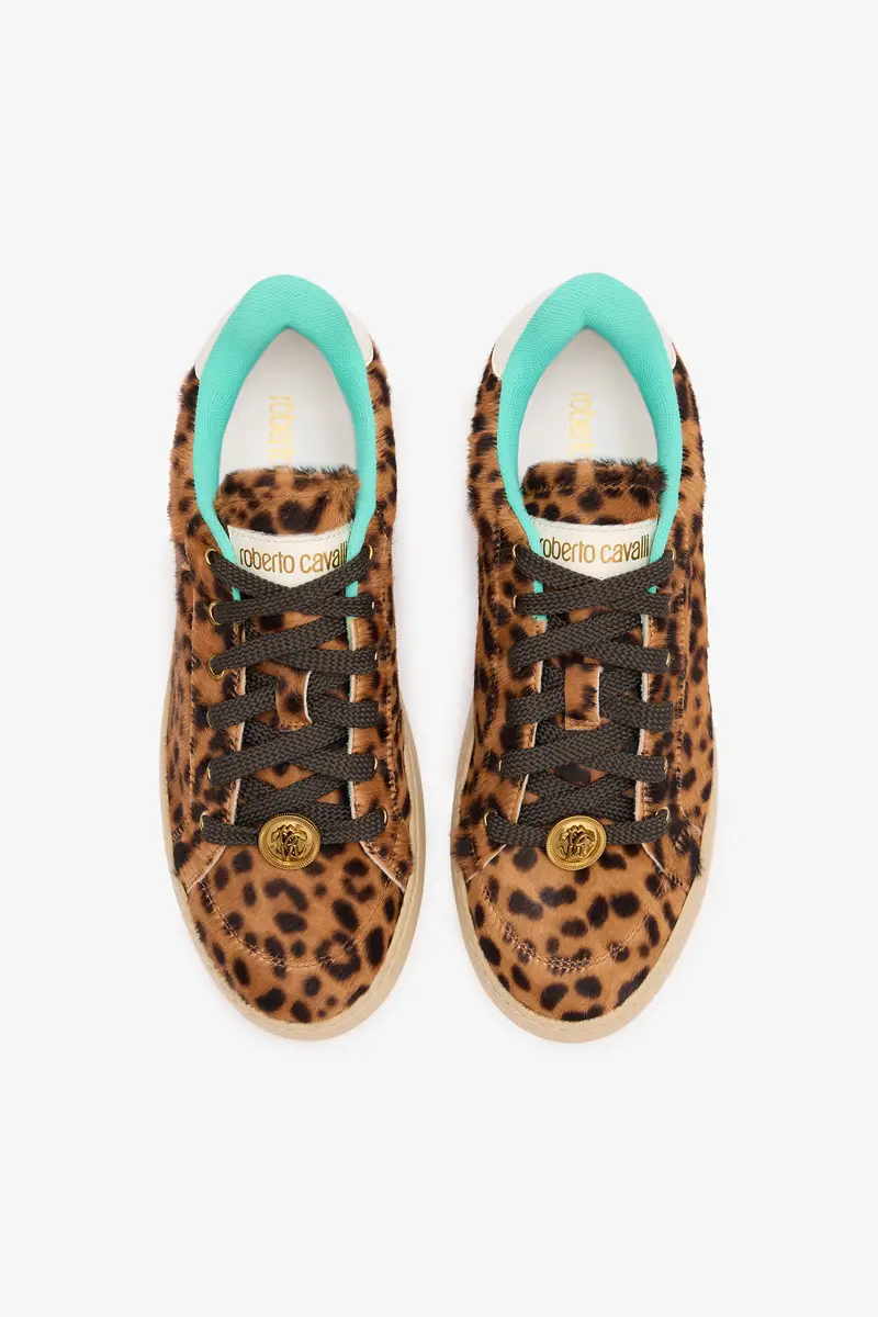 Roberto Cavalli Sneakers With Jaguar Skin Print | Thumbnail 5