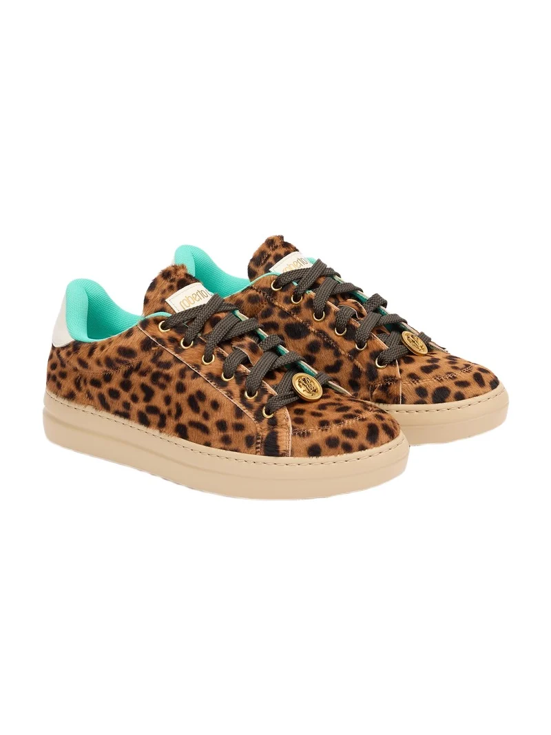 Sneakers With Jaguar Skin Print Sneakers With Jaguar Skin Print