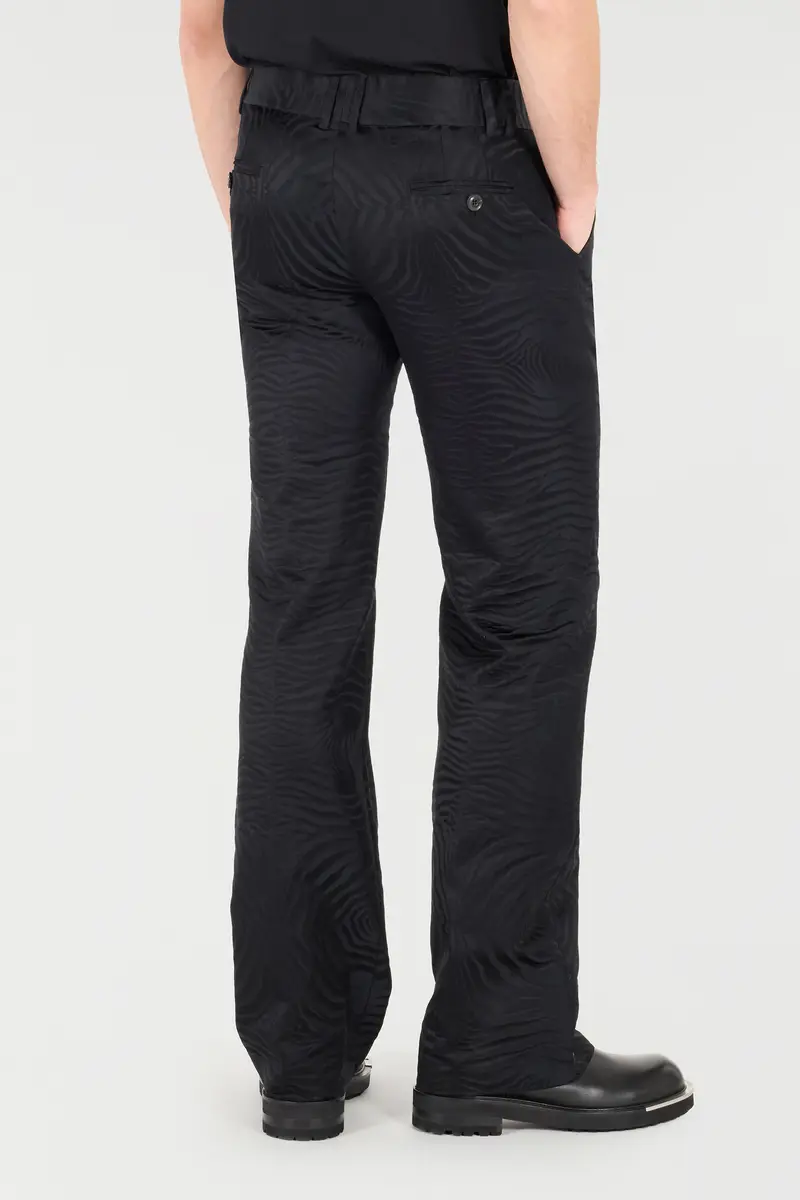 Roberto Cavalli Flared Pants With Tiger Skin Pattern | Thumbnail 3 Roberto Cavalli Flared Pants With Tiger Skin Pattern | Thumbnail 3