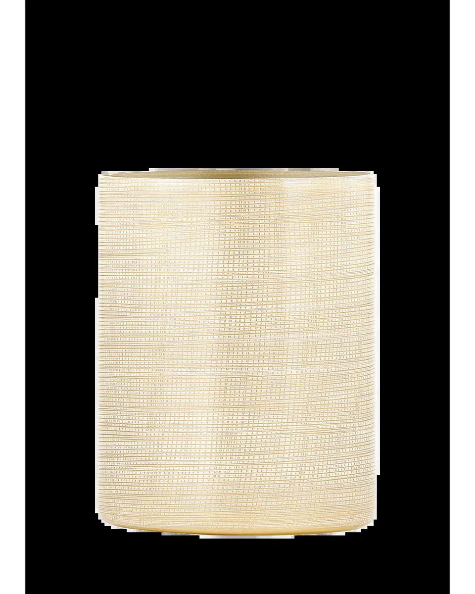 Labrazel Woven Wastebasket, Gold | Thumbnail 2