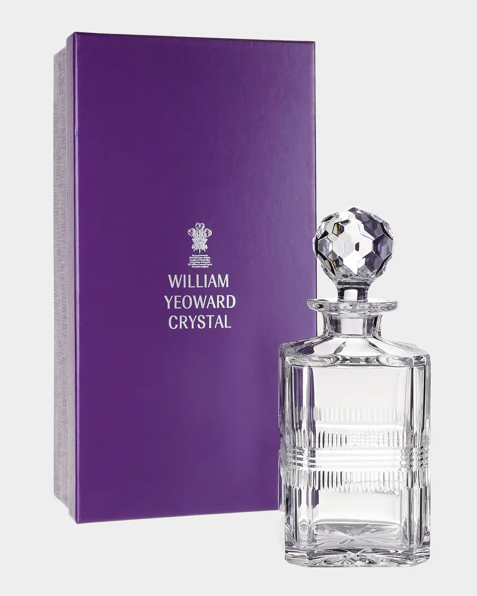 William Yeoward Crystal Gemma Square Decanter Gift Set | Thumbnail 2