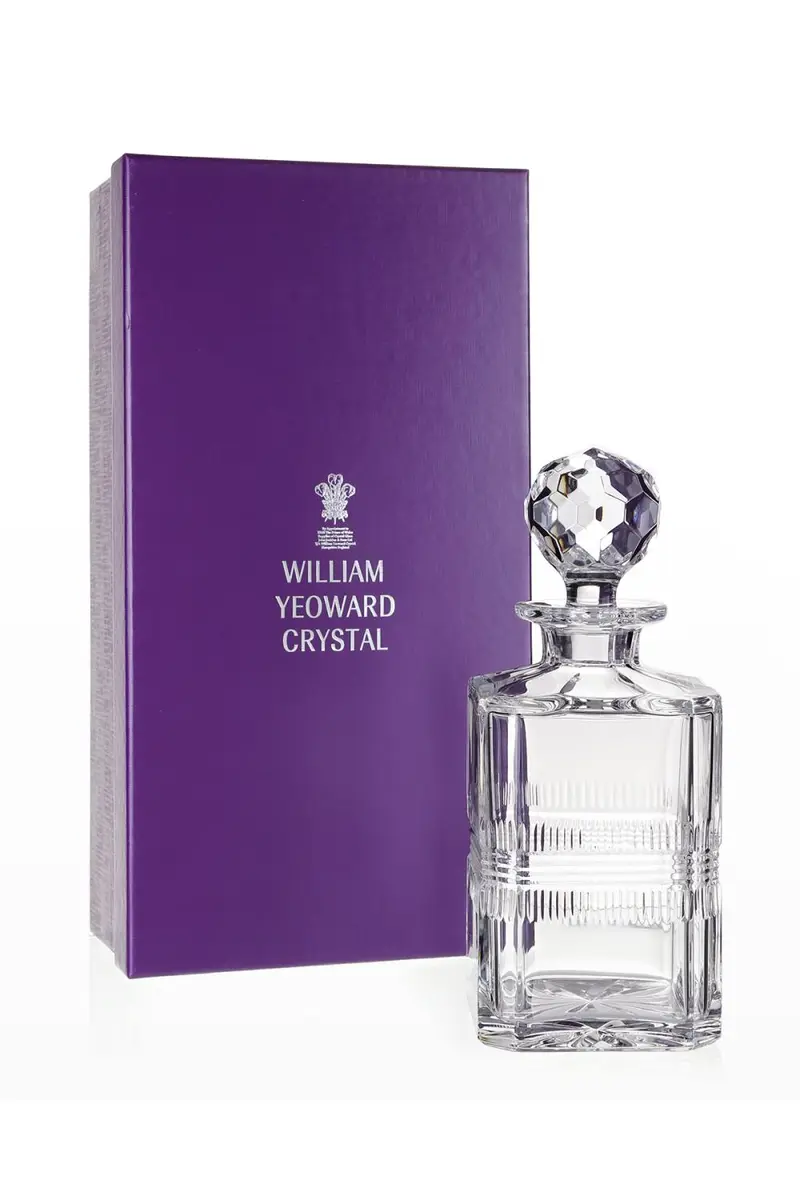 William Yeoward Crystal Gemma Square Decanter Gift Set | Thumbnail 4