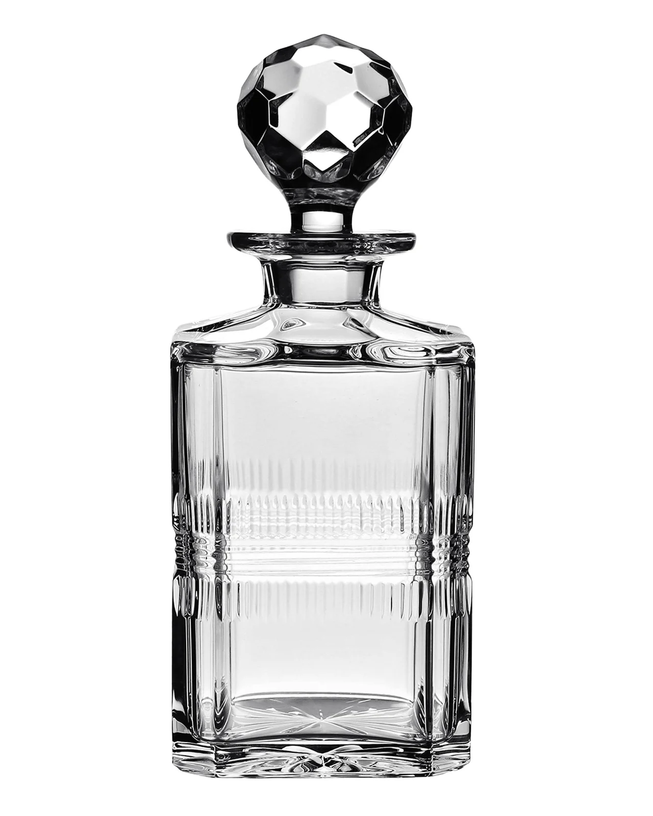 William Yeoward Crystal Gemma Square Decanter Gift Set