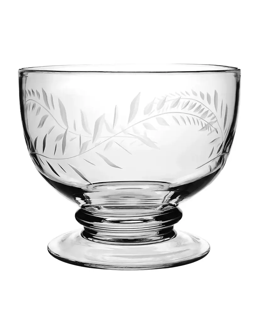 William Yeoward Crystal Jasmine Footed Serving Bowl | Image 1 William Yeoward Crystal Jasmine Footed Serving Bowl | Image 1