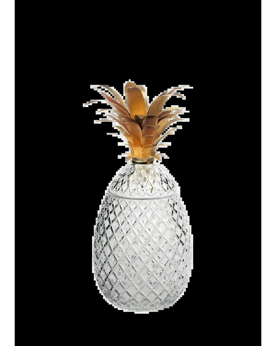 William Yeoward Crystal Isadora 26" Gold Pineapple Limited Edition Centerpiece | Thumbnail 2