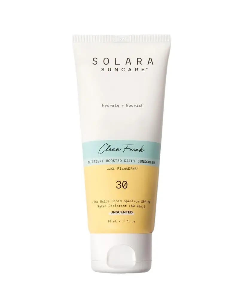 Solara Suncare Clean Freak Sunscreen Moisturizer - Unscented, 3 oz. / 88.7 mL | Image 1 Solara Suncare Clean Freak Sunscreen Moisturizer - Unscented, 3 oz. / 88.7 mL | Image 1