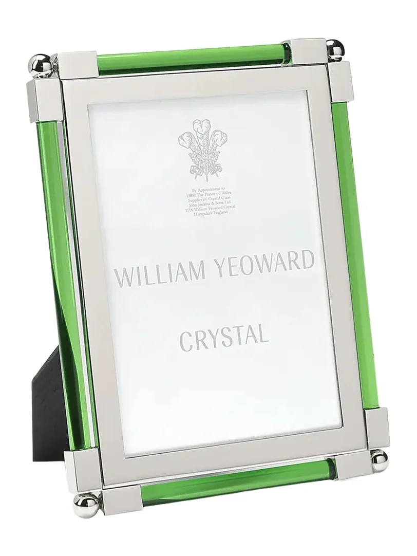 William Yeoward Crystal New Classic Green Frame, 5 x 7