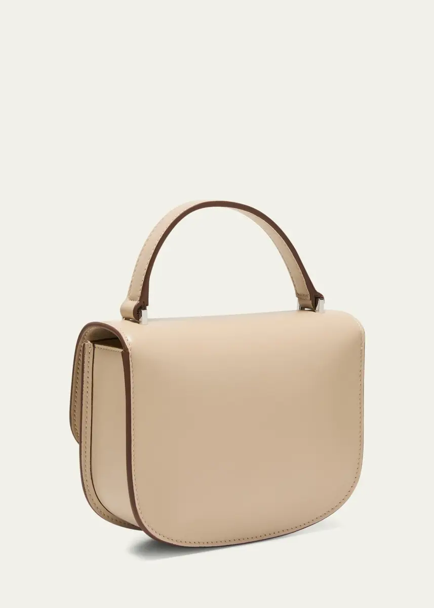 Savette Tondo Mini Leather Top-Handle Bag | Thumbnail 3 Savette Tondo Mini Leather Top-Handle Bag | Thumbnail 3